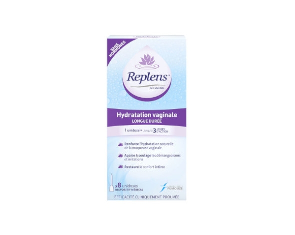 Replens Gel Vaginal 8 Applicateurs