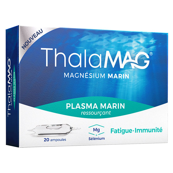 Thalamag Magnésium Marin Plasma Marin 20 ampoules